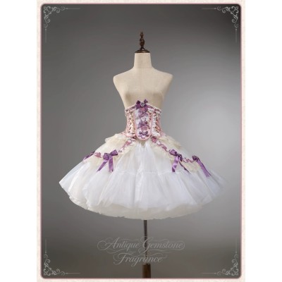 Twin Bears Antique Gemstone Fragrance Corset(1st Pre-Order/2 Colours/Full Payment Without Shipping)